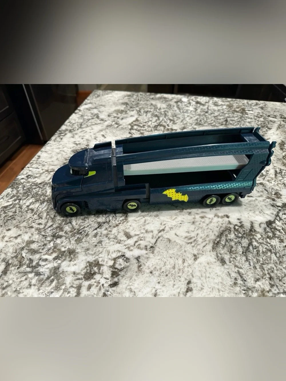 DC Batwheels Batmobile Big Rig Hauler Carrier Toy Truck - Kids Toys
